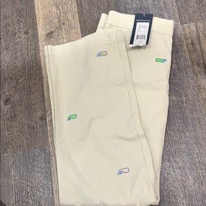 NWT Vineyard Vine boys Easter egg whale pant, 12!